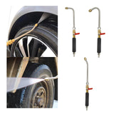 Maxbell Pressure Washer Extension Wand 1/4 inch Quick Connect Professional Accessory 90 Degree Curved