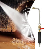 Maxbell Pressure Washer Extension Wand 1/4 inch Quick Connect Professional Accessory 90 Degree Curved