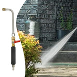 Maxbell Pressure Washer Extension Wand 1/4 inch Quick Connect Professional Accessory 90 Degree Curved