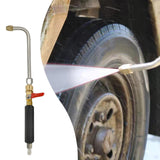 Maxbell Pressure Washer Extension Wand 1/4 inch Quick Connect Professional Accessory 90 Degree Curved