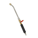 Maxbell Pressure Washer Extension Wand 1/4 inch Quick Connect Professional Accessory 25 Degree Curved