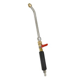 Maxbell Pressure Washer Extension Wand 1/4 inch Quick Connect Professional Accessory 25 Degree Curved