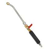 Maxbell Pressure Washer Extension Wand 1/4 inch Quick Connect Professional Accessory 25 Degree Curved
