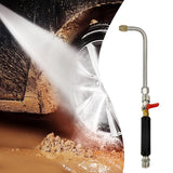 Maxbell Pressure Washer Extension Wand M22 Quick Connect Replacement Clean Rod Parts 90 Degree Curved