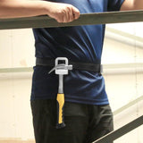 Maxbell 2Pcs Hammer Holder Detachable Holds Hammers, Hatchet, or Mallet Waist Hanger