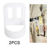 Maxbell 2Pcs Hammer Holder Detachable Holds Hammers, Hatchet, or Mallet Waist Hanger