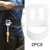 Maxbell 2Pcs Hammer Holder Detachable Holds Hammers, Hatchet, or Mallet Waist Hanger
