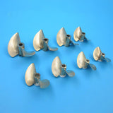 Maxbell RC Boat Propeller 2 Blades Easy to Install Spare Parts for Ship Model Paddle 35mm