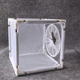 Maxbell Net Cage 9.84x9.84x9.84inch Box Feeding Net Cage for Backyard Outdoor Garden