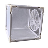 Maxbell Net Cage 9.84x9.84x9.84inch Box Feeding Net Cage for Backyard Outdoor Garden