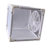 Maxbell Net Cage 9.84x9.84x9.84inch Box Feeding Net Cage for Backyard Outdoor Garden