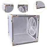 Maxbell Net Cage 9.84x9.84x9.84inch Box Feeding Net Cage for Backyard Outdoor Garden