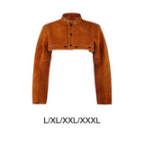 Maxbell Welding Cape Sleeve Fireproof Long Sleeves for Cutting Woodworking Gardening