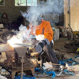 Maxbell Welding Cape Sleeve Fireproof Long Sleeves for Cutting Woodworking Gardening