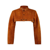 Maxbell Welding Cape Sleeve Fireproof Long Sleeves for Cutting Woodworking Gardening