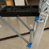 Maxbell Ladder Work Platform Nonslip Portable Multifunction for Pantry Office Indoor