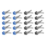 Maxbell 10 Pieces Pool Cover Clips Clothes Clips for Tent Quilts above Ground Covers Blue