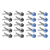 Maxbell 10 Pieces Pool Cover Clips Clothes Clips for Tent Quilts above Ground Covers Blue