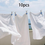 Maxbell 10 Pieces Pool Cover Clips Clothes Clips for Tent Quilts above Ground Covers Blue