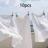 Maxbell 10 Pieces Pool Cover Clips Clothes Clips for Tent Quilts above Ground Covers Black