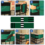 Maxbell Cargo Tie Down Strap Garage Fixing Strap for Shipping Storage Transportation 76cmx460cm