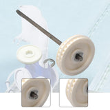 Maxbell Transfer Pulley and Drive Shaft Assembly Parts Replacement for TR35P 360 380