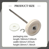 Maxbell Transfer Pulley and Drive Shaft Assembly Parts Replacement for TR35P 360 380