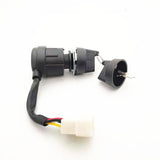 Maxbell 5 Wires Ignition Start Key Switch Easily to Install Sturdy Ignition Switch