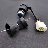 Maxbell 5 Wires Ignition Start Key Switch Easily to Install Sturdy Ignition Switch