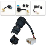 Maxbell 5 Wires Ignition Start Key Switch Easily to Install Sturdy Ignition Switch