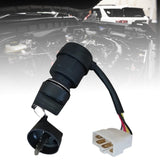 Maxbell 5 Wires Ignition Start Key Switch Easily to Install Sturdy Ignition Switch