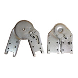 Maxbell Attic Ladder Hasp Hinge Joint Connector for Home, Job Site 0-180° Adjustable 58x21mm Interface