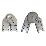 Maxbell Attic Ladder Hasp Hinge Joint Connector for Home, Job Site 0-180° Adjustable 58x21mm Interface