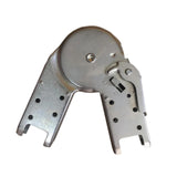 Maxbell Attic Ladder Hasp Hinge Joint Connector for Home, Job Site 0-180° Adjustable 55x20mm interface