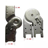 Maxbell Attic Ladder Hasp Hinge Joint Connector for Home, Job Site 0-180° Adjustable 55x20mm interface