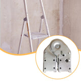 Maxbell Attic Ladder Hasp Hinge Joint Connector for Home, Job Site 0-180° Adjustable 55x20mm interface