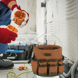 Maxbell Bucket Tool Bag Organizer Portable Home Gardening Tool Organizer for Outside