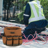 Maxbell Bucket Tool Bag Organizer Portable Home Gardening Tool Organizer for Outside