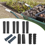 Maxbell 2Pcs Garden Wheelbarrow Handles Weatherproof Handle Grip Covers for Tractors 114x12mm