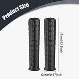 Maxbell 2Pcs Garden Wheelbarrow Handles Weatherproof Handle Grip Covers for Tractors 114x12mm