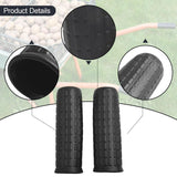 Maxbell 2Pcs Garden Wheelbarrow Handles Weatherproof Handle Grip Covers for Tractors 122x32mm