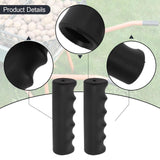 Maxbell 2Pcs Garden Wheelbarrow Handles Weatherproof Handle Grip Covers for Tractors 118x22mm