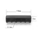 Maxbell 2Pcs Garden Wheelbarrow Handles Weatherproof Handle Grip Covers for Tractors 118x22mm