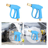 Maxbell High Pressure Washer Supplies Ergonomic Handle for Lawn Foam Cannon Backyard Copper