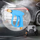 Maxbell High Pressure Washer Supplies Ergonomic Handle for Lawn Foam Cannon Backyard Copper