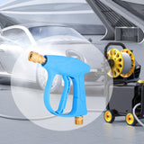 Maxbell High Pressure Washer Supplies Ergonomic Handle for Lawn Foam Cannon Backyard Copper