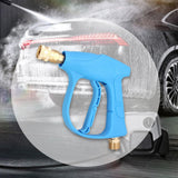 Maxbell High Pressure Washer Supplies Ergonomic Handle for Lawn Foam Cannon Backyard Aluminum