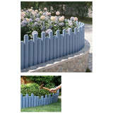 Maxbell Guardrail Fence Side Stone Mould DIY Fencing Reusable for Balcony Patio Yard