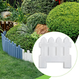 Maxbell Guardrail Fence Side Stone Mould DIY Fencing Reusable for Balcony Patio Yard