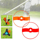 Maxbell Grass Trimmer Guard Lightweight Gardening Tool Maintenance Proctection Cover Orange L